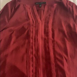 Burnt red blouse